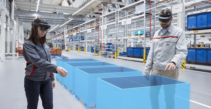 奧迪用HoloLens 2提升線下車展體驗和工廠物流規劃效率